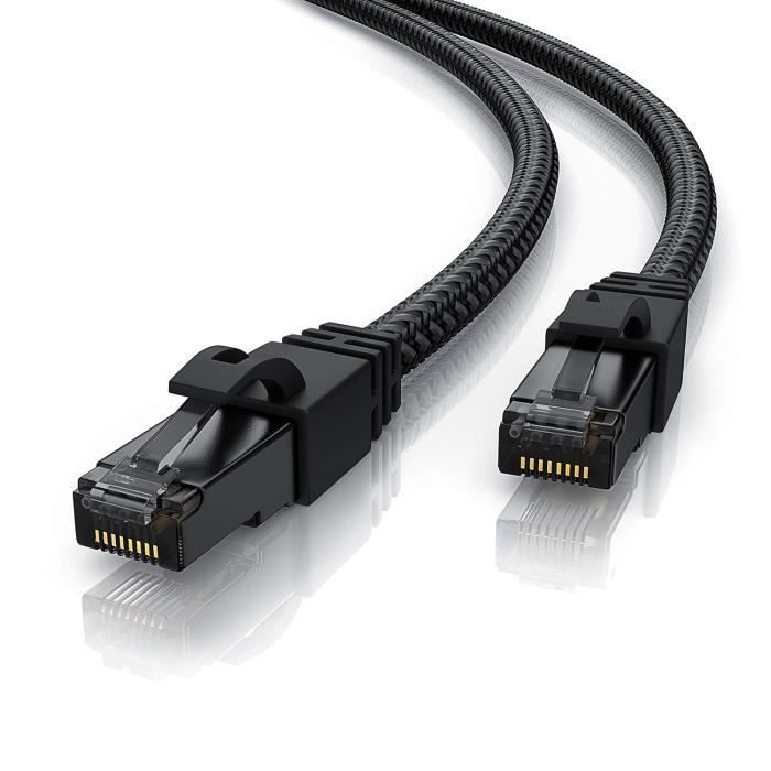 5m Cable réseau Cat 7 RJ45 - Cable LAN Gigabit Ethernet 5 m