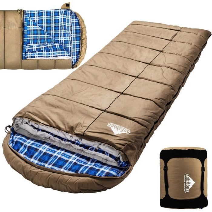 Sac de couchage d hiver en toile 0 degr pour la p che la chasse les voyages et le camping en particulier en hiver froid en p228
