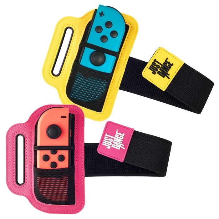 Just Dance 2023 Officiel Dance Straps Pack De 2 Brassards Pour Joycon Bracelet Élastique Réglable Avec Emplacement Pour Joy Cons Nintendo Switch - vue 2