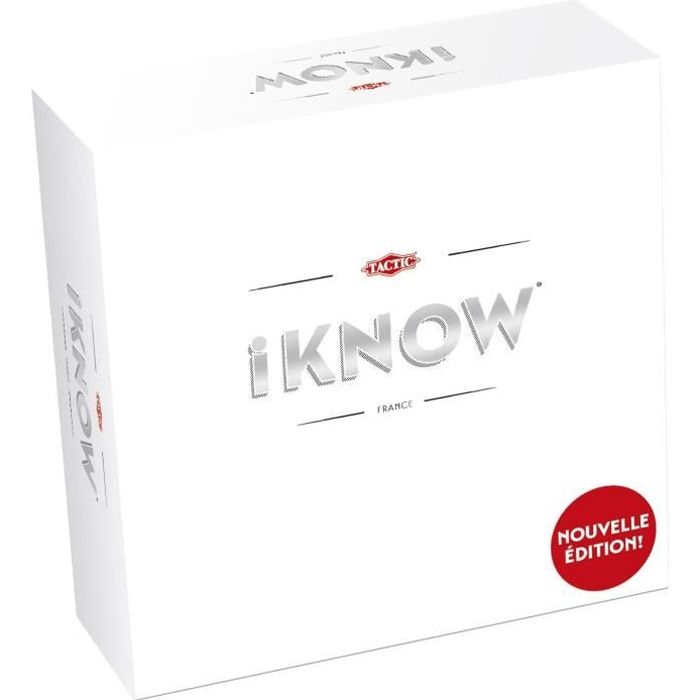 Jeu De Stratégie Tactic Iknow 56249 – Questions Et Paris Pour Adultes