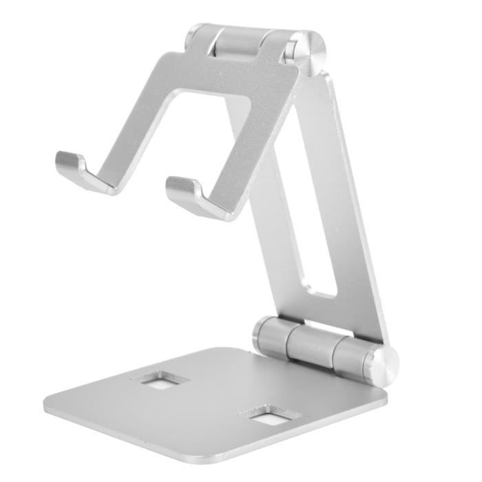 Support Téléphone Au Sol Réglable - Bras Flexible 360° En Aluminium Pour Vidéos Aériennes, Live, Fitness (compatible IPhone, Samsung)