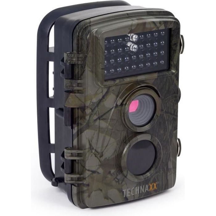 TECHNAXX Nature Wild Cam TX-69 Caméra de surveillance - Intérieur et extérieur - Alimentation par piles - Vert camouflage