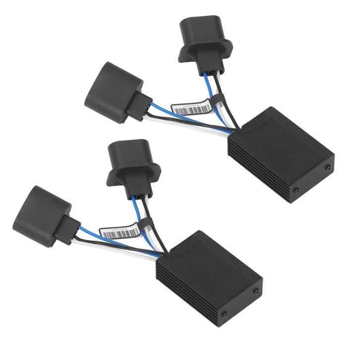 BO 2Pcs 50W 3157 LED Décodeur Canbus Anti Erreur Résistance Adaptateur