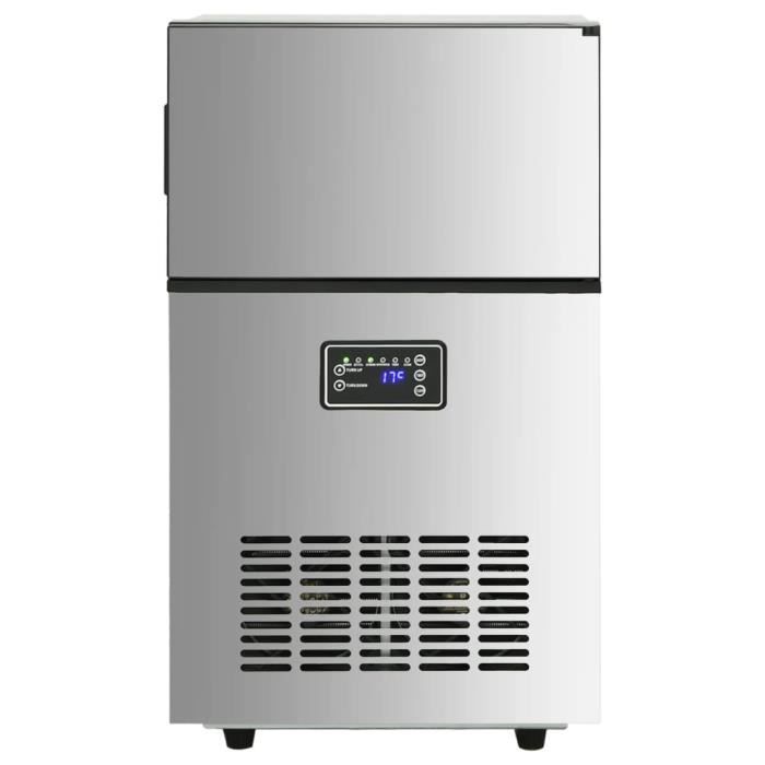 Machine à glaçons VIDAXL 45 kg de glace par jour Indicateur lumineux intelligent