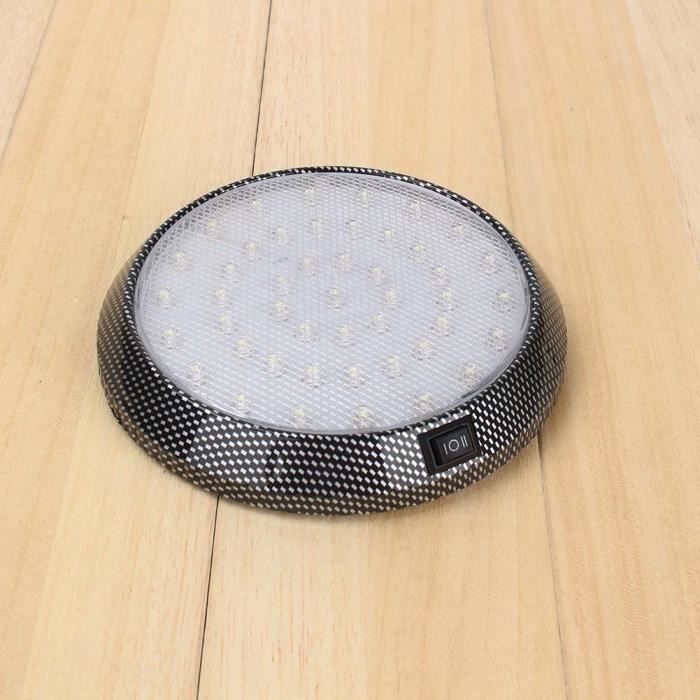 Lampe Toit LED Pour Voiture RC 1/10 - 24 LEDs - Métal/Plastique - Compatible SCX10