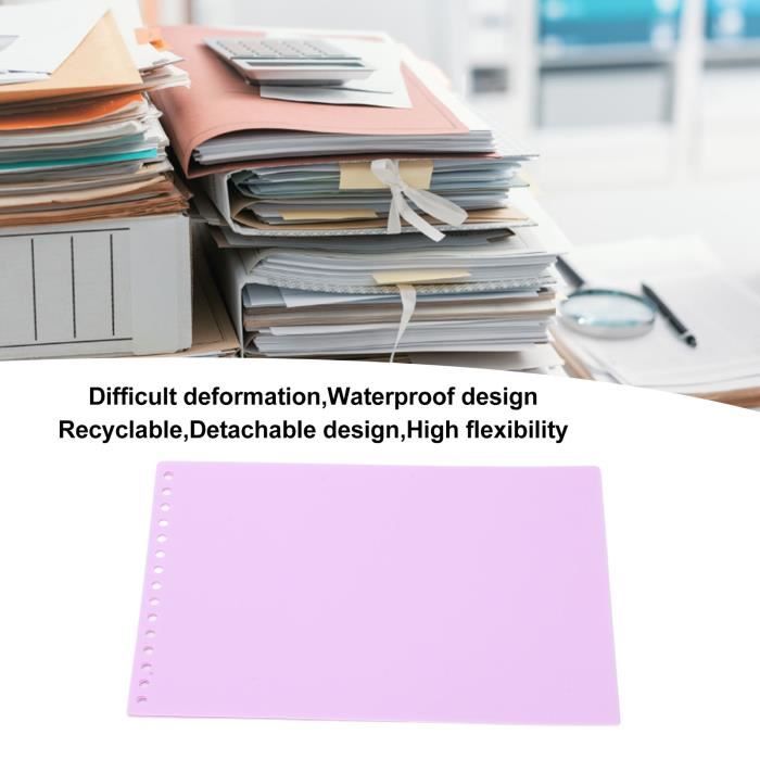 100 Feuilles Papier Texturé Pour Reliure - 8 Mil / 65 Lb - Rose - Neuf - Marque Uxcell