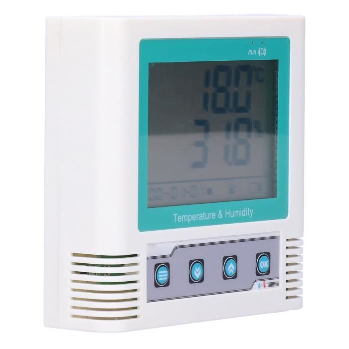 Thermomètre USB Étanché Avec Alarme – Enregistreur De Température Précis Pour PC Et Ordinateur Portable (-55°C à +125°C)