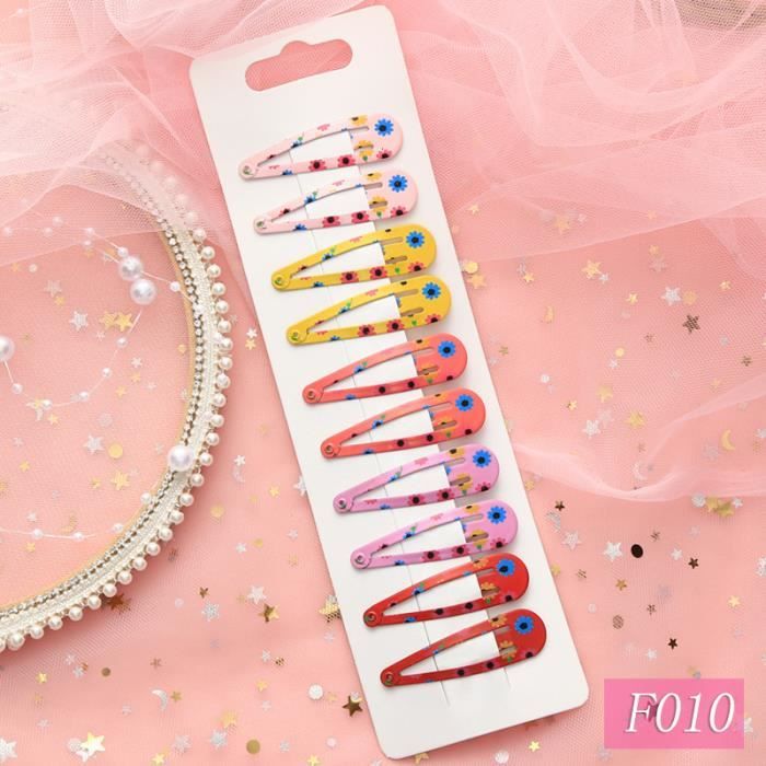 Épingles cheveux Bluey lot 6 multicolores | Pour fille Épingles cheveux Bluey lot 6 multicolores | Pour fille