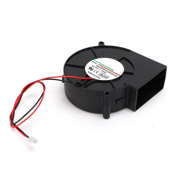 Ventilateur De Refroidissement 12V DC GOOFIT - Pour Moto Et Scooter - 7 Pales