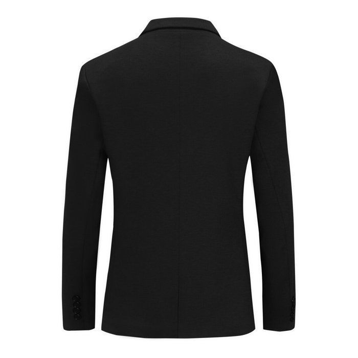 Blazer Homme Slim Fit En Coton Stretch – Un Bouton, Coupe Ajustée, Pour Affaires Ou Décontracté