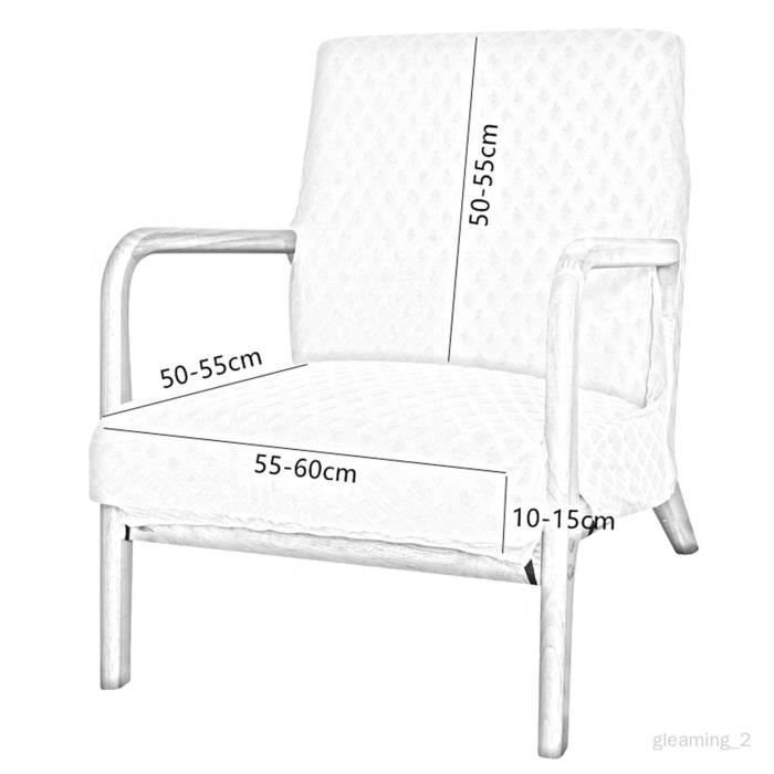 Housse De Fauteuil En Bois Élastique Rose Clair – Tissu Jacquard Doux, Protection Élégante Et Tendance Pour Votre Siège