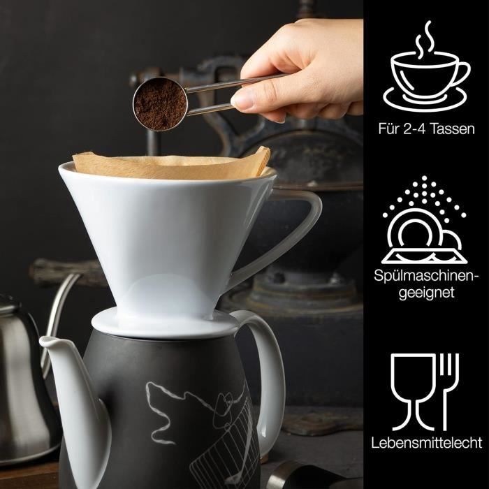 Filtre à Café Réutilisable En Porcelaine Moritz & Moritz Taille 1 - Pour 1-2 Tasses