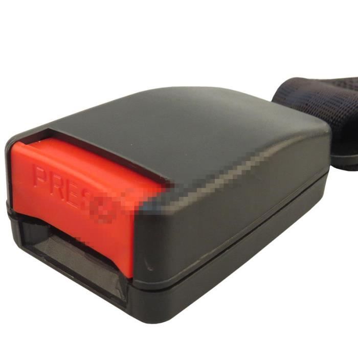Rallonge de ceinture de securite de voiture Extension de ceinture de  securite 36cm - Cdiscount Auto