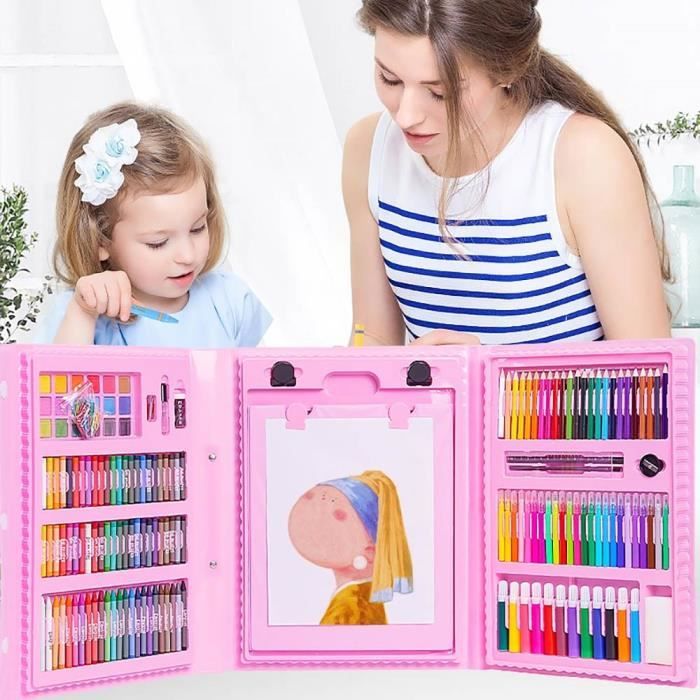 Mini crayons de coloriage pour enfants, ensemble de couleurs, outils de  dessin d'art pour enfants, peinture, nettoyage, pré-perforé, étudiant,  école - AliExpress