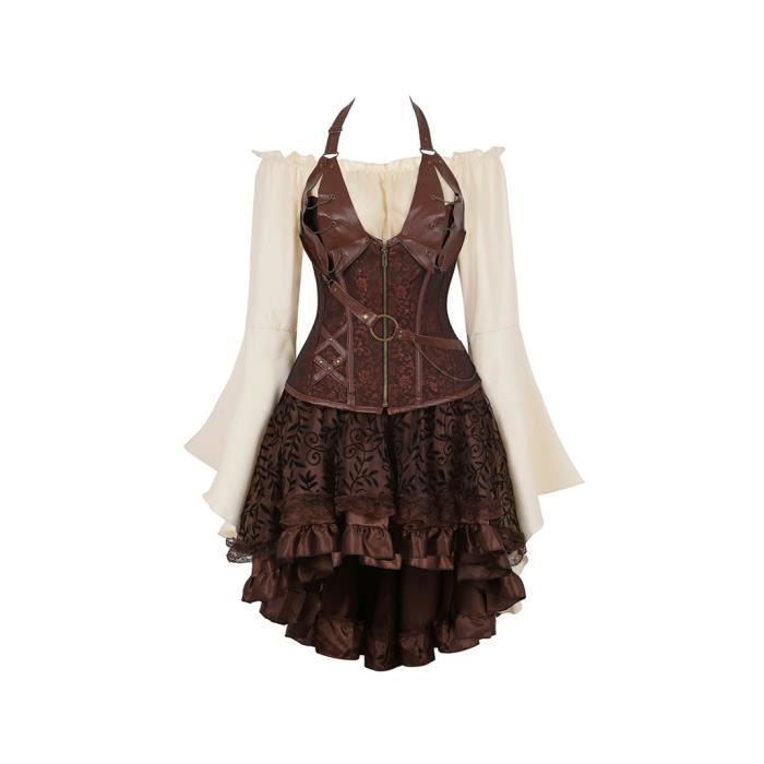 Vêtements steampunk femme cheap