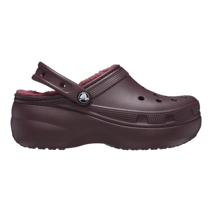Sabot Crocs Femme Cerise noir enfiler Confort 360