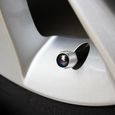 Bouchon de valve + Porte-clés logo BMW M ( Chrome )-2