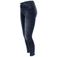 Jean Skinny taille normale délavé femme gris | GEMO