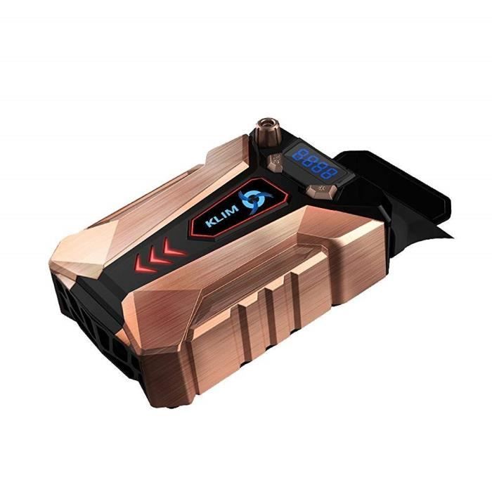 KLIM Cool Refroidisseur PC Portable Gamer - Ventilateur Pour Refroidissement  Rapide - Extracteur d'Air Chaud USB (Bleu)