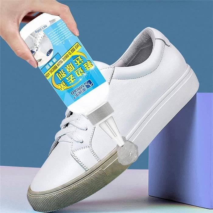 Shoes Whitening Cleansing Gel Whitener Colour Restore for Sneakers and Casual Shoes Sneaker Cleaning Spray Foam for Stains