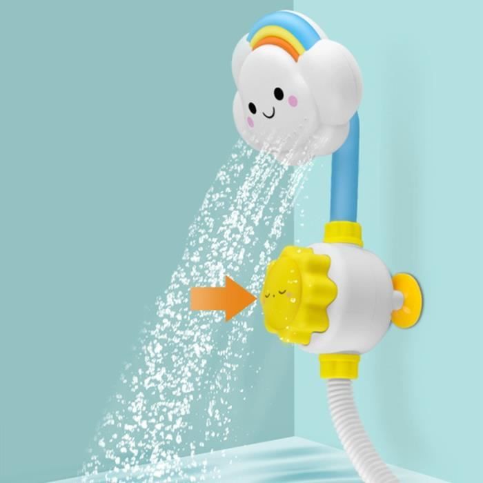 Jouets de bain bébé jeu d'eau nuage modèle robinet de douche jet d