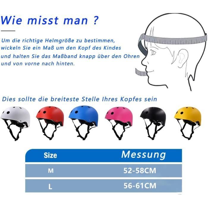 Casque Trottinette Électrique Adulte Réglable - Protection Pour Vélo, Skateboard, Hoverboard