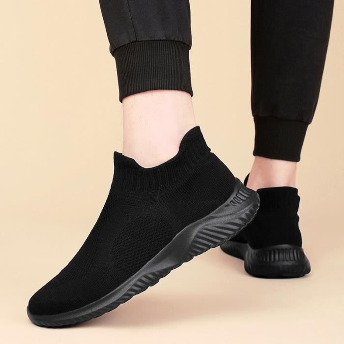 Baskets sans lacets homme deals