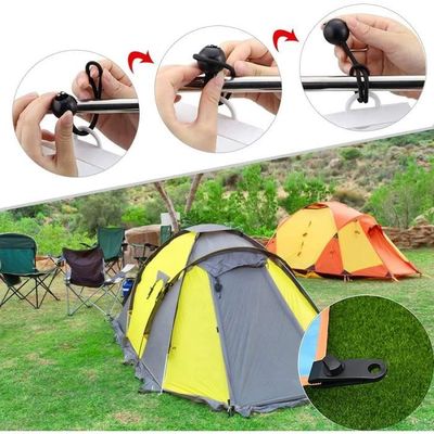 60 Clips De Fixation Pour Bâche - Nylon Robustes - Pour Camping, Tentes, Auvents