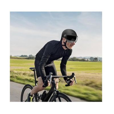 Casque Vélo Adulte Avec Visière – ABS, Taille 54-62 Cm, Certifié 3C, Pour Trottinette Et VTT