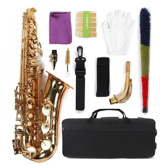 Bouton de saxophone bouton de clé de sax de coquille qualifié de couleur blanche qui ne se décolore pas pour instrument de musique