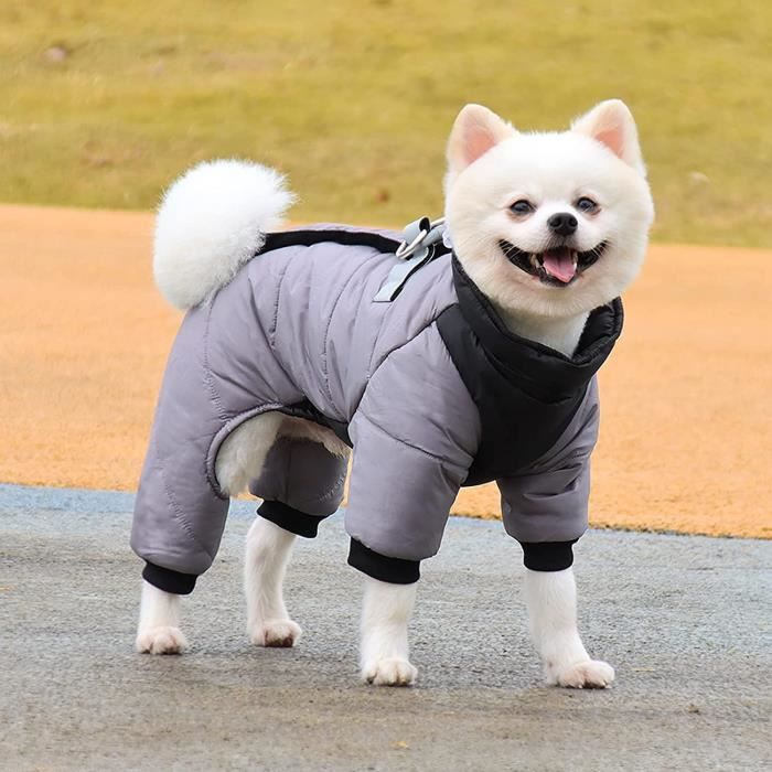 Manteau pour cheap chien avec pattes
