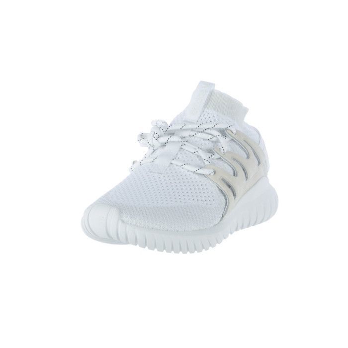 Basket Adidas Tubular Nova Primeknit Sneakers Homme Blanc