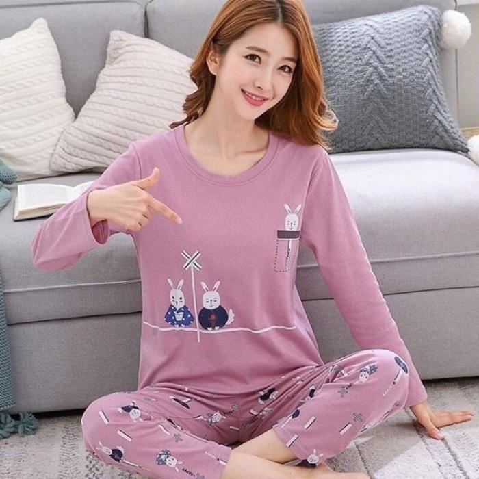 Pyjama femme hiver 2019 on sale