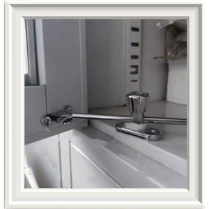 Barre De Sécurité De Porte 2 En 1 Améliorée Et Bloqueur De
