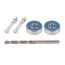 Argent D2D M/étal Pare-Brise Bras dessuie-Glace r/éparation Roulement Fix Tool Kit