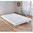 DecoInParis Sommier Tapissier 140x190 Cm + 4 Pieds 15 Cm - Fabrication Française, Sommier Confortable Pour Lit 2 Personnes