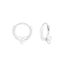 Boucles d/'oreilles JOLI COEUR plat en ARGENT Massif NEUF