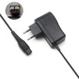 5.5V 600mA Chargeur Alimentation Adaptateur de Noir pour Kärcher Nettoyeur de Vitres, Cable de 1.5m - 60*75*95mm - Prise UE-0