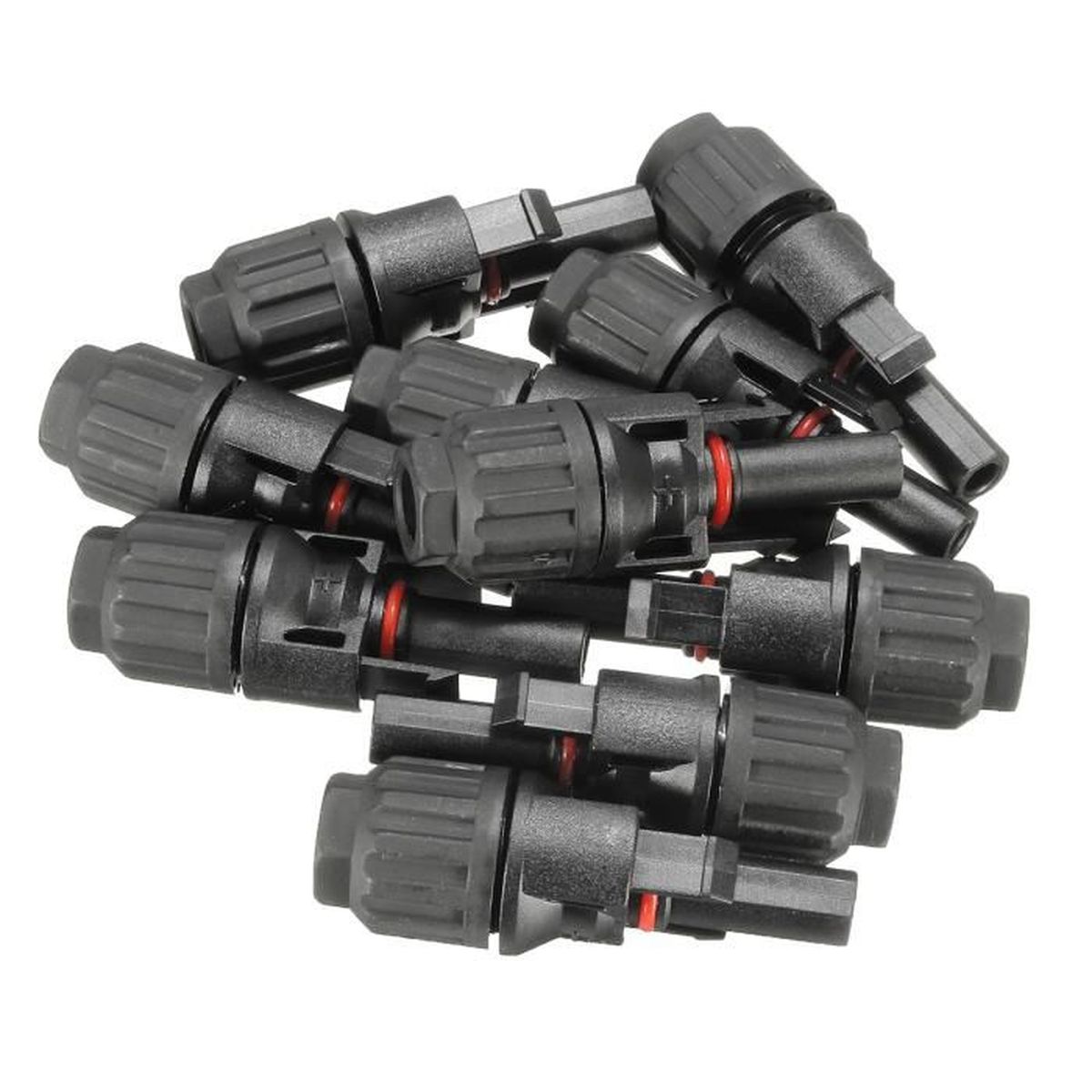 Câbles De Connexion Solaire En T Maoligo 6mm² - Connecteurs MC4, IP68, Pour Panneaux En Parallèle (M/FF Et F/MM)