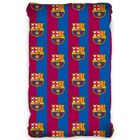Drap housse FCBarcelona pour lit 1 personne 90 x 200 coton