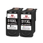 Cartouche d'encre AUMOK Compatible pour Canon PIXMA MP420 IP2700 IP2702 1noir + 1coleur