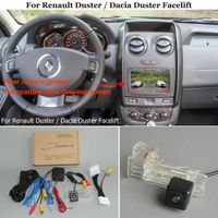 Caméra de recul,Caméra de recul pour voiture, Compatible avec écran d'origine, pour Renault Duster-Dacia Duster - 12V[E414701]