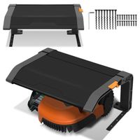 Izrielar Garage pour tondeuse à gazon Garage Tondeuse Pliable Toit Automower Mower Robot Couverture