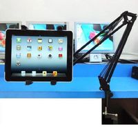 360 degrés Tablette Support de table pour iPad / iPad mini / iPad Air, Galaxy, Mediapad, aluminium, noir - Support universel, col de