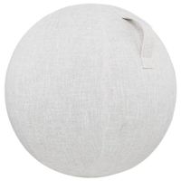 Housse De Protection Pour Ballon De Yoga 65 Cm - En Coton Respirant Avec Poignée - Bleu Ou Gris