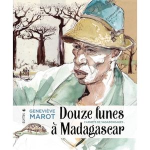 LIVRE RÉCIT DE VOYAGE Douze lunes à Madagascar. Carnets de vagabondages