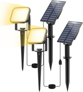 LAMPE DE JARDIN  Spot Solaire LED Extérieur, Lampe Solaire Extérieu