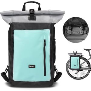 Sacoche de porte-bagages arrière pour vélo - 27 litres - Sacoche de