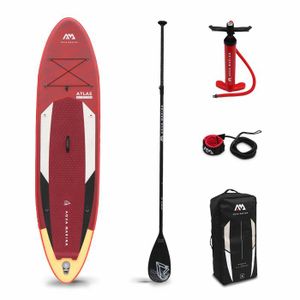 STAND UP PADDLE Stand Up Paddle Gonflable – Atlas 12'- 15cm d'épaisseur - Pack stand up paddle gonflable (SUP) avec pompe haute pression. pagaie.