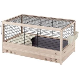 CLAPIER Cage Pour Petit Animau - Bois Lapins 100 Cochons
